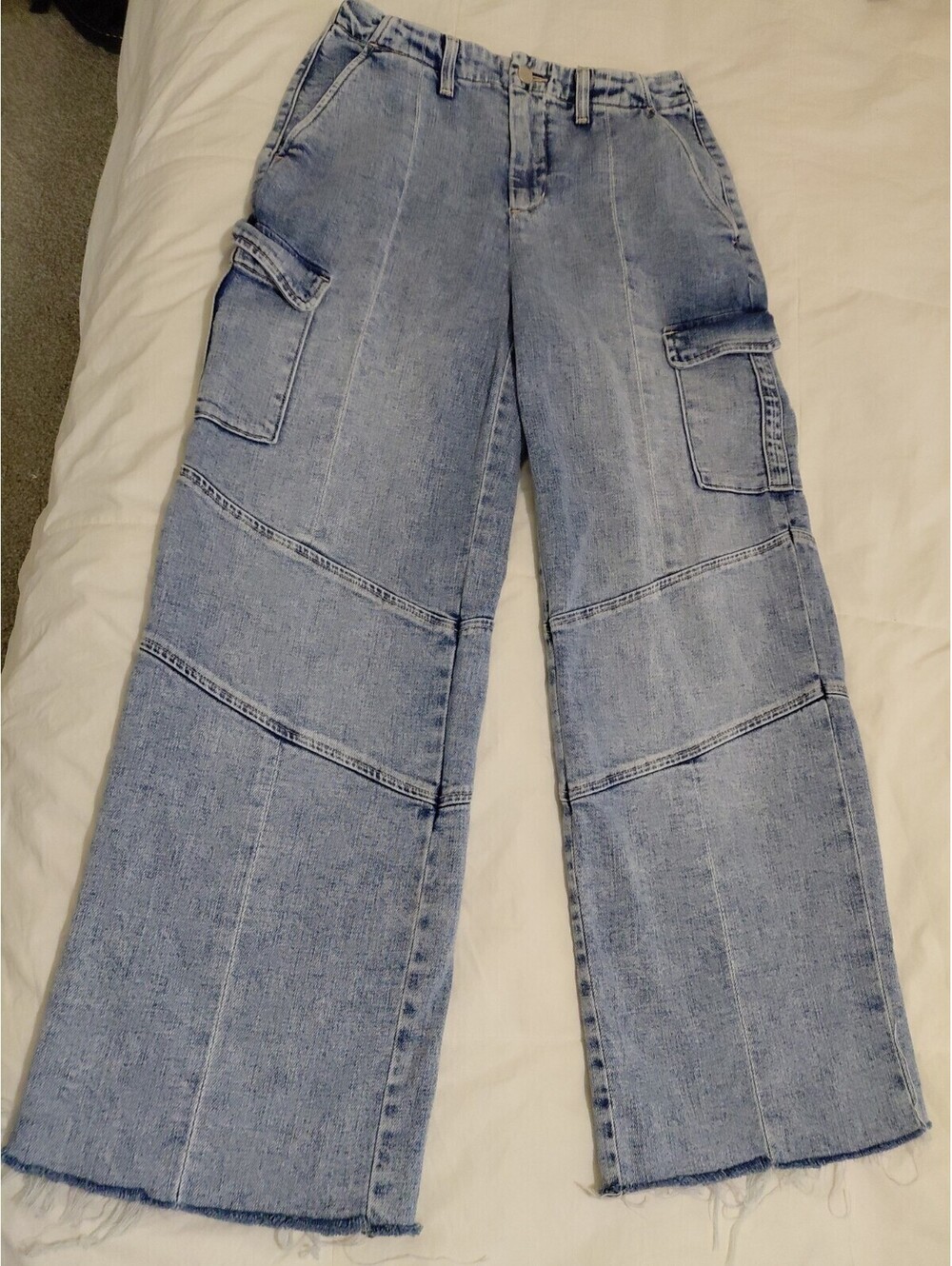 L'Agence Jeans Sz 25 Cropped Fray Hem EUC #668
